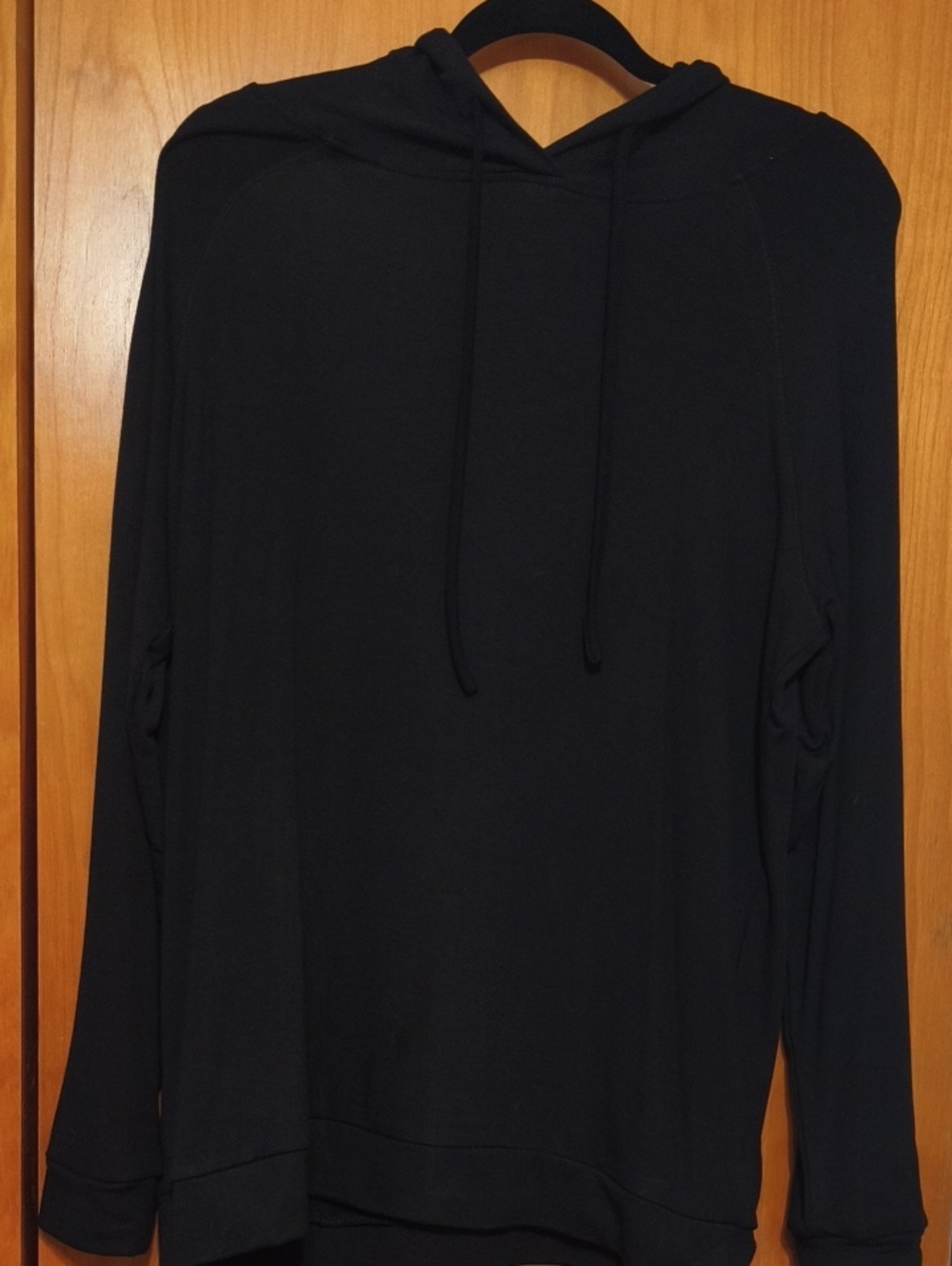 Women's Black Hooded Sweater